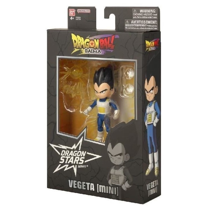 Figurine articulée Dragon Star 17 cm - Mini Vegeta - BANDAI - Dragon Ball Daima Kid Vegeta - 4 ans et +