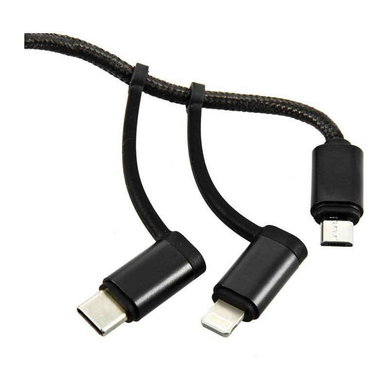 Câble multi-tetes - AUTO T - 540339 - 5 connecteurs