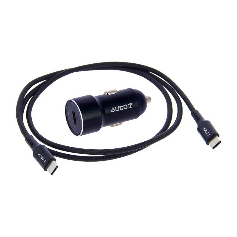 Kit chargeur auto - AUTO T - 540225 - USB-C - 20 W - 5 A