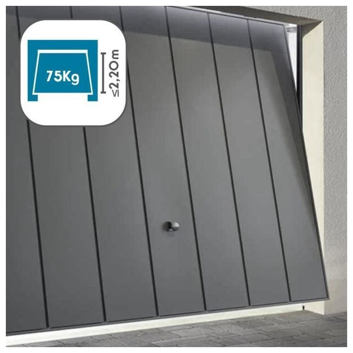 Motorisation pour porte de garage - AVIDSEN - Strömma 600 - Guidage par chaîne rail en forme de U Motorisation pour porte de garage - AVIDSEN - Strömma 600 - Guidage par chaîne rail en forme de U