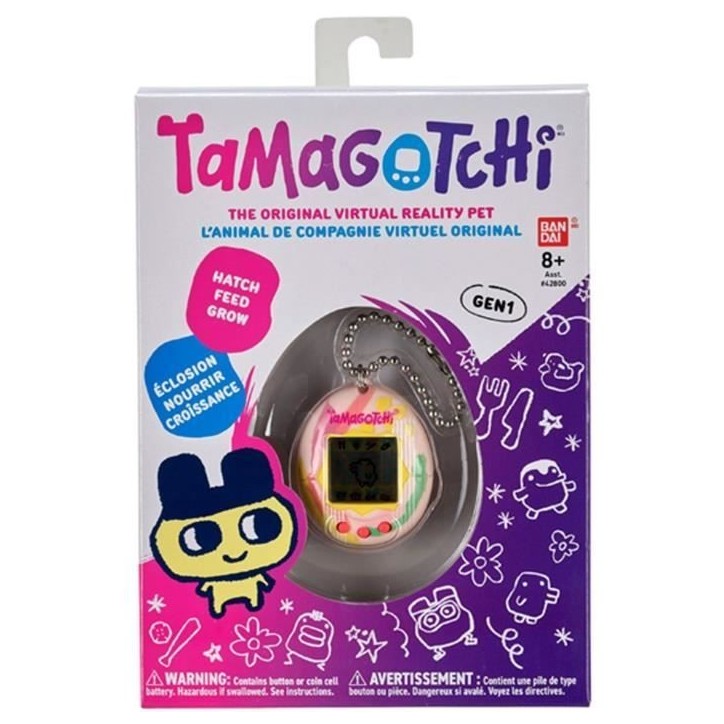Tamagotchi Original - Bandai - Animal électronique virtuel avec écran et jeux - 42883 Tamagotchi Original - Bandai - Animal électronique virtuel avec écran et jeux - 42883