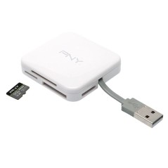Lecteur carte mémoire - PNY - AXP724 - Pour format SD - Haute vitesse