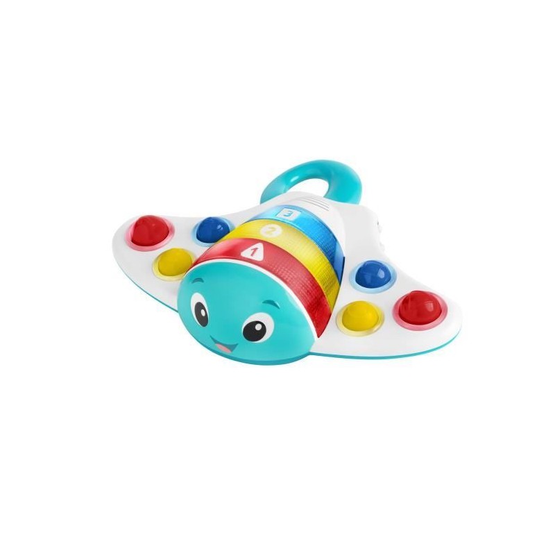 BABY EINSTEIN  RAIE - Jouet intéractif d'éveil sensoriel, musical,