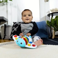 BABY EINSTEIN  RAIE - Jouet intéractif d'éveil sensoriel, musical,