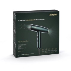 Seche-cheveux - Babyliss - D6555DE - Air Power Pro VERT - Moteur numérique - Systeme ionique - Ultra-silencieux