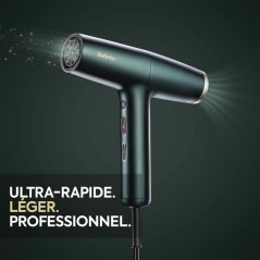 Seche-cheveux - Babyliss - D6555DE - Air Power Pro VERT - Moteur numé