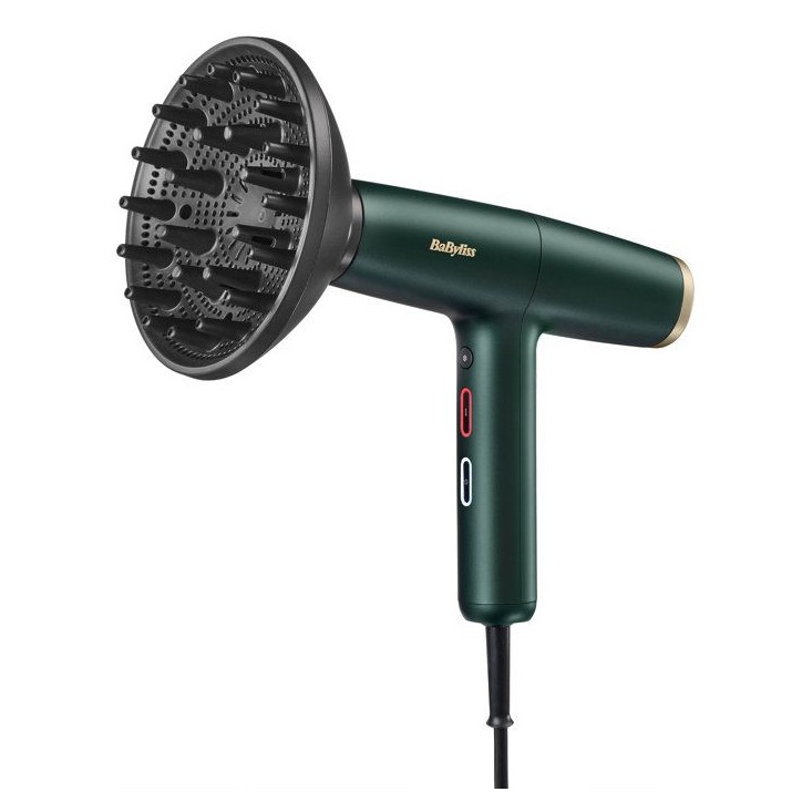 Seche-cheveux - Babyliss - D6555DE - Air Power Pro VERT - Moteur numérique - Systeme ionique - Ultra-silencieux Seche-cheveux - Babyliss - D6555DE - Air Power Pro VERT - Moteur numérique - Systeme ionique - Ultra-silencieux