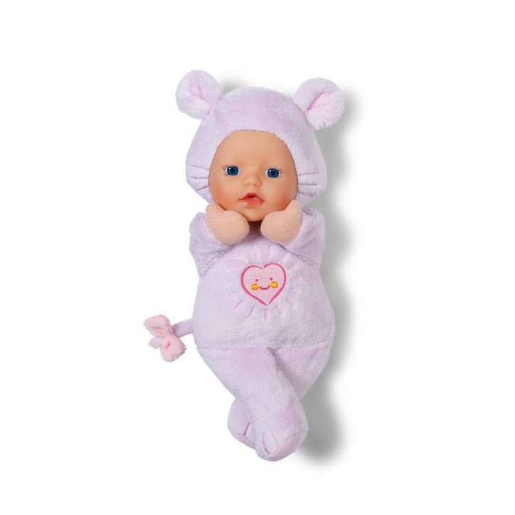 Poupon - BABY BORN - Poupon Souris - Petites oreilles douces et poches pour les doigts - 26 cm - Nouveau-né Poupon - BABY BORN - Poupon Souris - Petites oreilles douces et poches pour les doigts - 26 cm - Nouveau-né