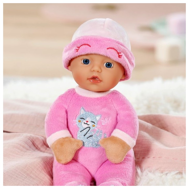 Poupon - BABY BORN - Poupon Sleepy Rose - 30 cm - Pyjama Chat - Pour les bébés des la naissance Poupon - BABY BORN - Poupon Sleepy Rose - 30 cm - Pyjama Chat - Pour les bébés des la naissance