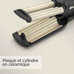 Styler wavy - BABYLISS - C260E - Nano titane céramique - Effet ondulé - 3 températures
