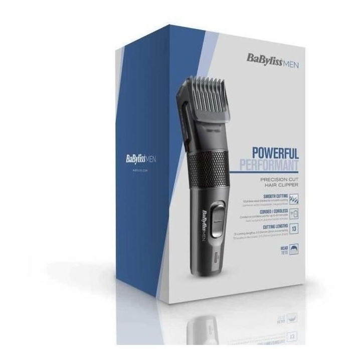 Tondeuse cheveux rechargeable Babyliss E786E - 39mm Tondeuse cheveux rechargeable Babyliss E786E - 39mm
