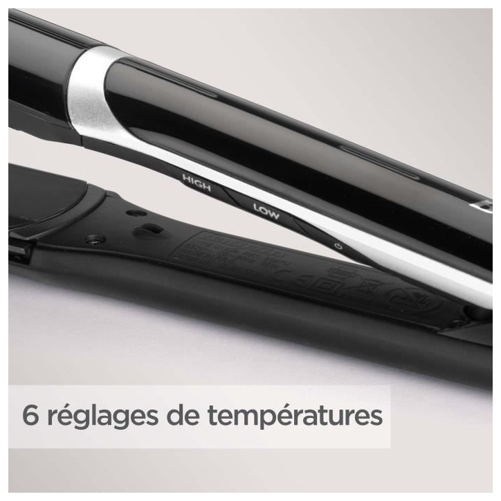 Lisseur - BaByliss - ST397E Sleek Control Wide - Avec plaques Tourmaline Céramique et peigne amovible Lisseur - BaByliss - ST397E Sleek Control Wide - Avec plaques Tourmaline Céramique et peigne amovible