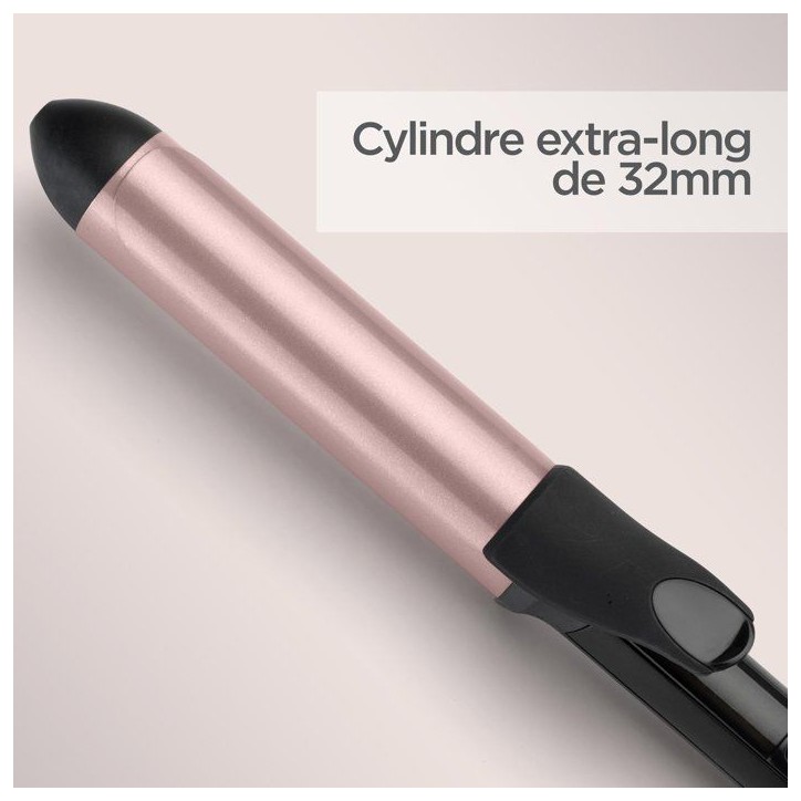 Boucleur 32mm - BABYLISS - C452E - Quartz céramique - Boucles souples - 6 températures Boucleur 32mm - BABYLISS - C452E - Quartz céramique - Boucles souples - 6 températures
