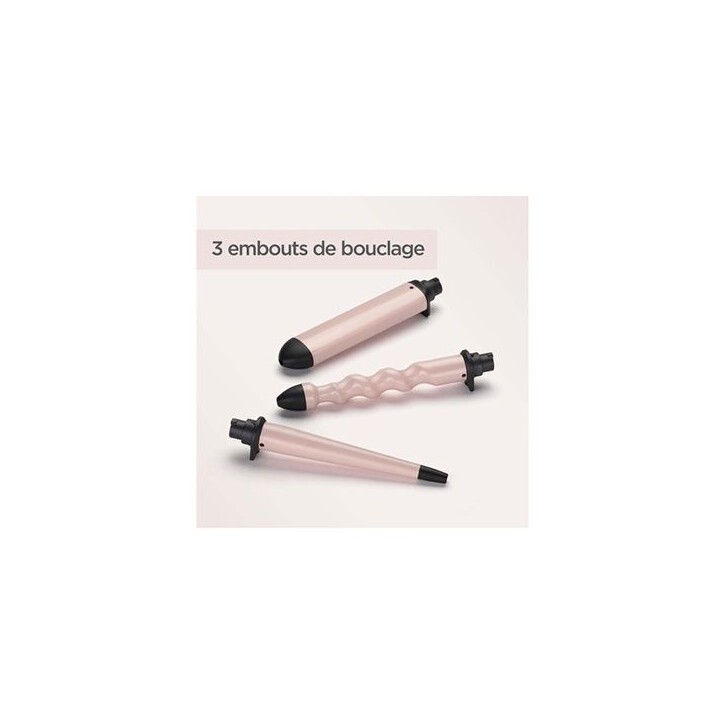 Fer a boucler Babyliss MS750E - Multistyler Curl and Wave Trio Fer a boucler Babyliss MS750E - Multistyler Curl and Wave Trio