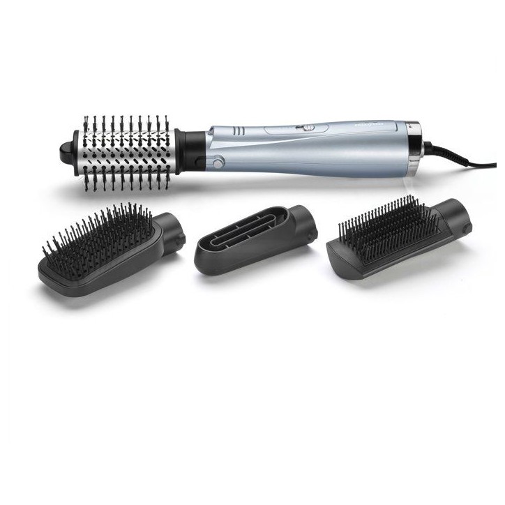 Brosse soufflante 4 en 1 - BABYLISS - AS774E - Technologie Advanced Plasma - Multi-accessoires - Anti-frisottis Brosse soufflante 4 en 1 - BABYLISS - AS774E - Technologie Advanced Plasma - Multi-accessoires - Anti-frisottis