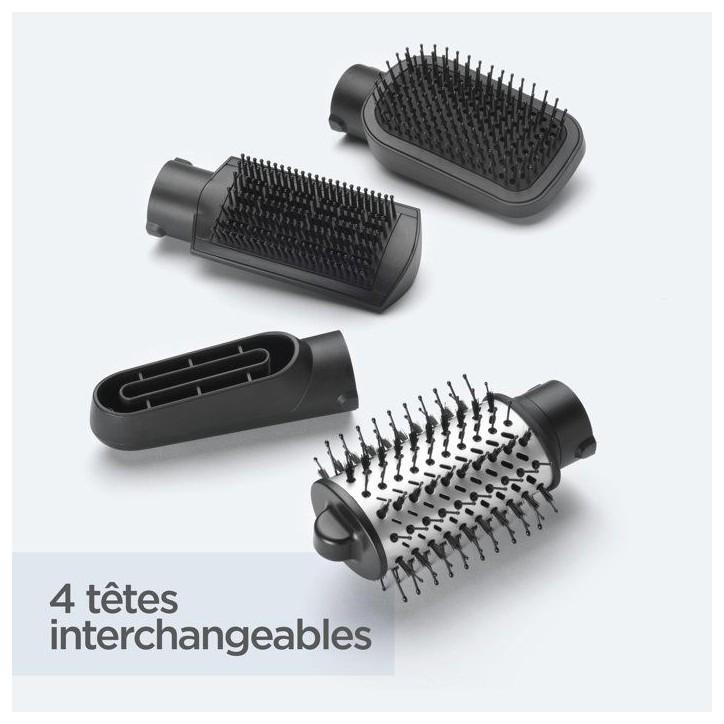 Brosse soufflante 4 en 1 - BABYLISS - AS774E - Technologie Advanced Plasma - Multi-accessoires - Anti-frisottis Brosse soufflante 4 en 1 - BABYLISS - AS774E - Technologie Advanced Plasma - Multi-accessoires - Anti-frisottis