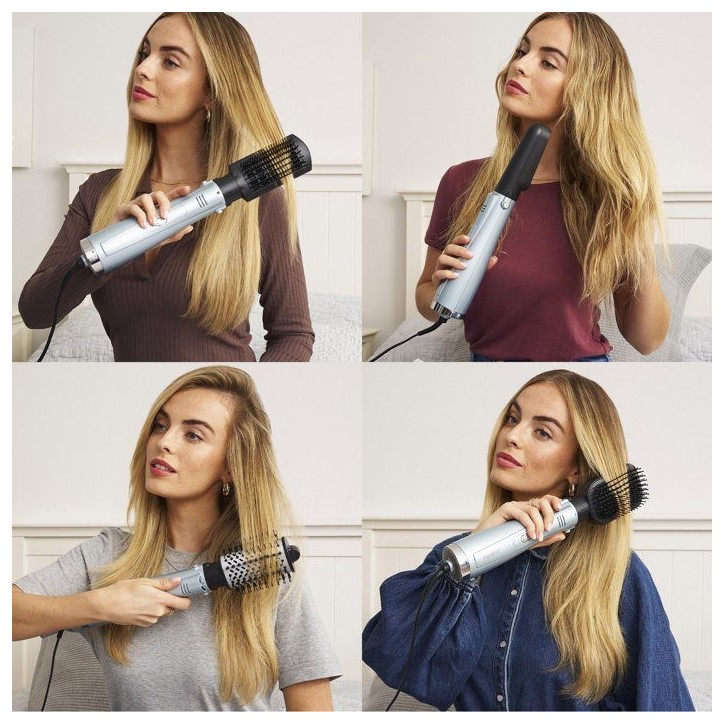 Brosse soufflante 4 en 1 - BABYLISS - AS774E - Technologie Advanced Plasma - Multi-accessoires - Anti-frisottis Brosse soufflante 4 en 1 - BABYLISS - AS774E - Technologie Advanced Plasma - Multi-accessoires - Anti-frisottis