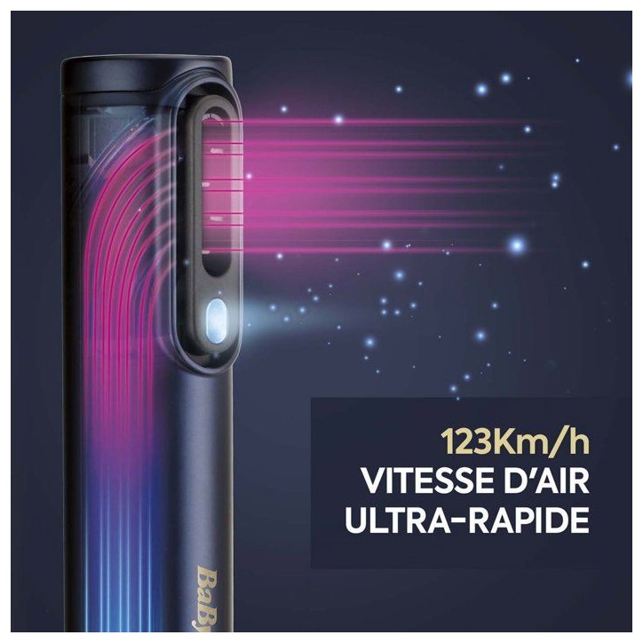 Multistyler 4 en 1 - BABYLISS - AS6557E - Air chaud haute vitesse 1600W - Anti-frizz - Edition limitée Multistyler 4 en 1 - BABYLISS - AS6557E - Air chaud haute vitesse 1600W - Anti-frizz - Edition limitée