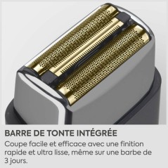 Rasoir électrique - BABYLISS - FS991DE - Double grille titane - Water