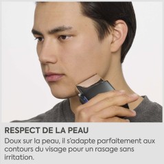 Rasoir électrique - BABYLISS - FS991DE - Double grille titane - Water