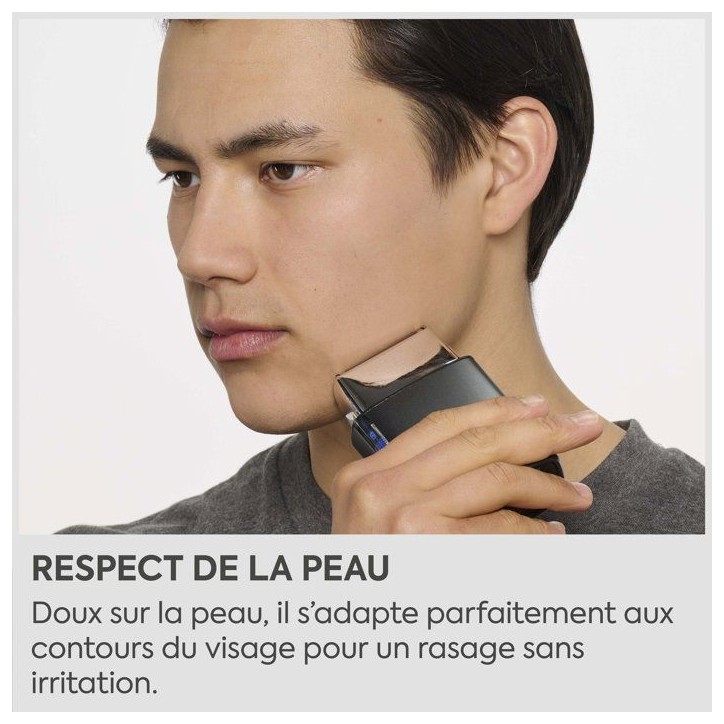 Rasoir électrique - BABYLISS - FS991DE - Double grille titane - Waterproof - Autonomie 2h - Super-X Metal Rasoir électrique - BABYLISS - FS991DE - Double grille titane - Waterproof - Autonomie 2h - Super-X Metal