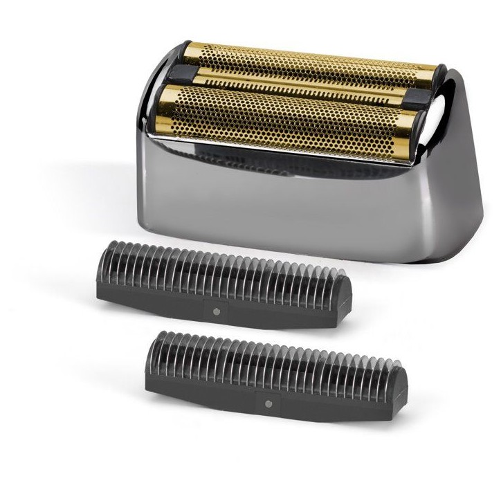 Tete de remplacement rasoir - BABYLISS - ACFS991DBLD - Double grille titane - Magnétique - Waterproof Tete de remplacement rasoir - BABYLISS - ACFS991DBLD - Double grille titane - Magnétique - Waterproof