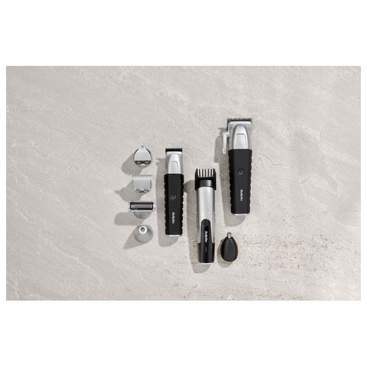 Tondeuse multifonction 11 en 1 - BABYLISS - P1363E - Batterie lithium - Waterproof - Kit complet Tondeuse multifonction 11 en 1 - BABYLISS - P1363E - Batterie lithium - Waterproof - Kit complet