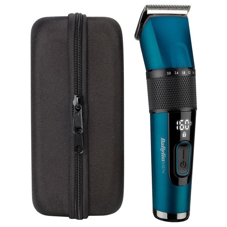 Tondeuse cheveux - BABYLISS - P1362E - Lames acier japonais - 45 hauteurs - Ecran digital - Batterie lithium