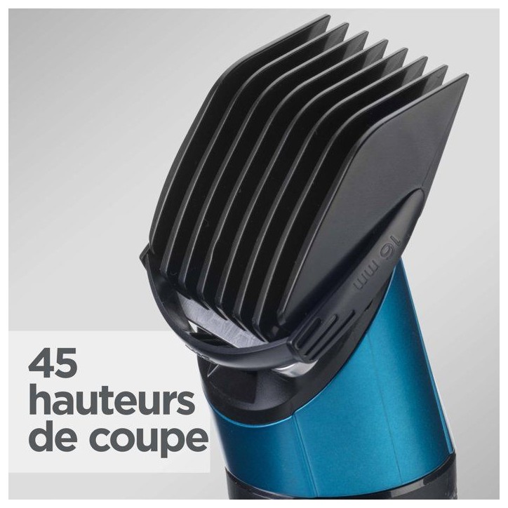 Tondeuse cheveux - BABYLISS - P1362E - Lames acier japonais - 45 hauteurs - Ecran digital - Batterie lithium