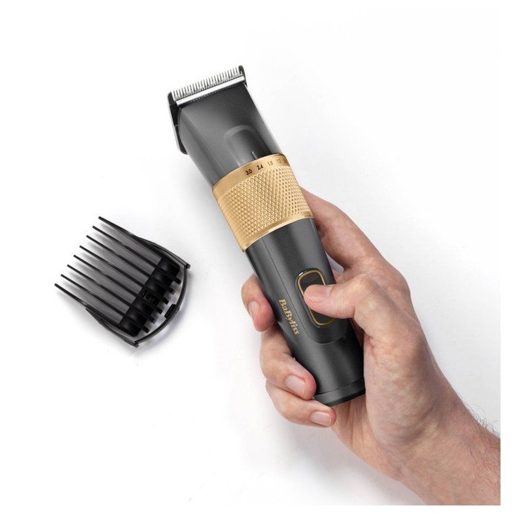 Tondeuse cheveux - BABYLISS - P1361E - Lames graphite - 26 hauteurs de coupe - Autonomie 160 mi Tondeuse cheveux - BABYLISS - P1361E - Lames graphite - 26 hauteurs de coupe - Autonomie 160 mi
