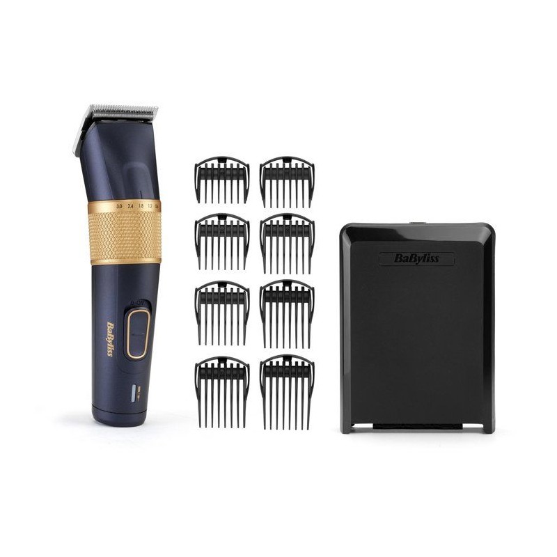 Tondeuse cheveux - BABYLISS - P1360E - Lithium-ion - Lames carbone tit