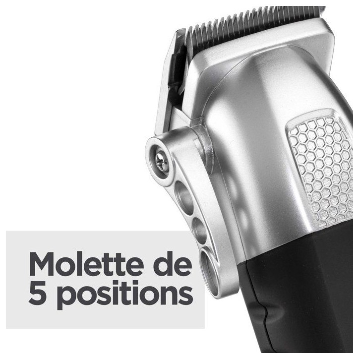 Tondeuse cheveux - BABYLISS - P1359E - Batterie lithium - 8 sabots 0,8-25mm - Trousse de rangement Tondeuse cheveux - BABYLISS - P1359E - Batterie lithium - 8 sabots 0,8-25mm - Trousse de rangement