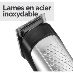 Tondeuse Barbes - BABYLISS - P1358E - Lame acier inoxydable - Waterpro