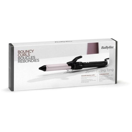 Boucleur - BaByliss - C325E Curling Tong - 25 mm - Pour des Boucles Rapides et Rebondies