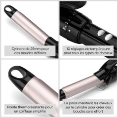 Boucleur - BaByliss - C325E Curling Tong - 25 mm - Pour des Boucles Ra