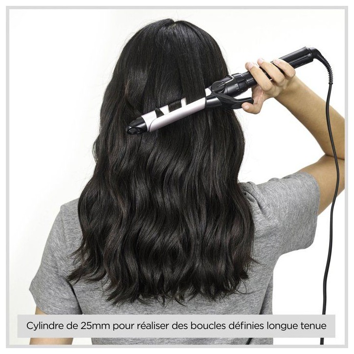 Boucleur - BaByliss - C325E Curling Tong - 25 mm - Pour des Boucles Rapides et Rebondies Boucleur - BaByliss - C325E Curling Tong - 25 mm - Pour des Boucles Rapides et Rebondies