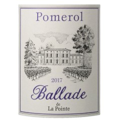 Château La Pointe 2017 Pomerol - Vin rouge de Bordeaux
