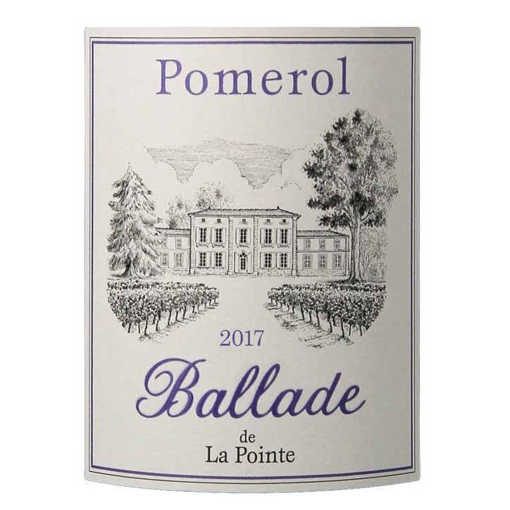 Château La Pointe 2017 Pomerol - Vin rouge de Bordeaux