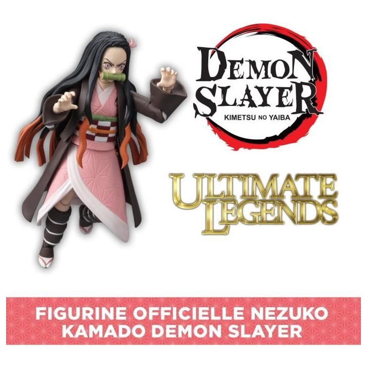 Figurine articulée Ultimate Legends HD - BANDAI - Demon Slayer - Kamado Nezuko - 12 cm Figurine articulée Ultimate Legends HD - BANDAI - Demon Slayer - Kamado Nezuko - 12 cm