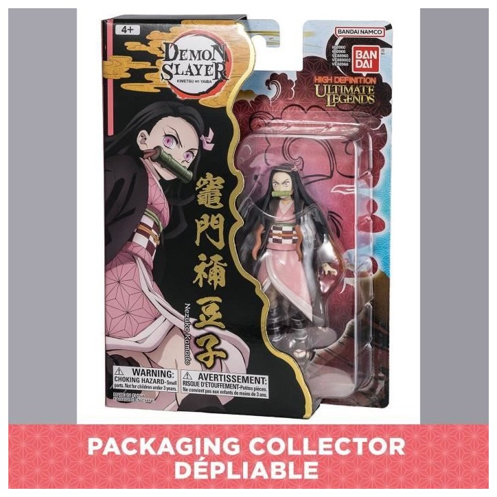 Figurine articulée Ultimate Legends HD - BANDAI - Demon Slayer - Kamado Nezuko - 12 cm Figurine articulée Ultimate Legends HD - BANDAI - Demon Slayer - Kamado Nezuko - 12 cm