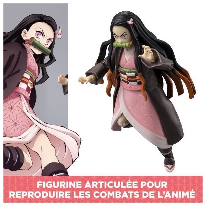 Figurine articulée Ultimate Legends HD - BANDAI - Demon Slayer - Kamado Nezuko - 12 cm Figurine articulée Ultimate Legends HD - BANDAI - Demon Slayer - Kamado Nezuko - 12 cm