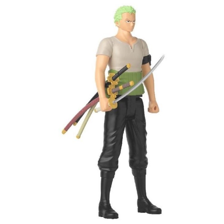 Figurine One Piece - BANDAI - Anime Heroes Mega - 38332 - Zoro - 30 cm Figurine One Piece - BANDAI - Anime Heroes Mega - 38332 - Zoro - 30 cm
