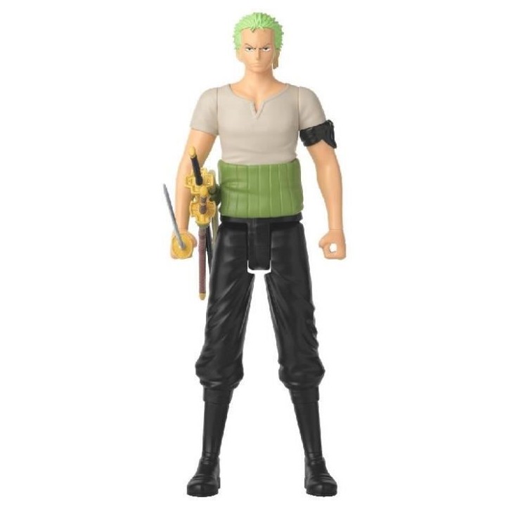 Figurine One Piece - BANDAI - Anime Heroes Mega - 38332 - Zoro - 30 cm Figurine One Piece - BANDAI - Anime Heroes Mega - 38332 - Zoro - 30 cm