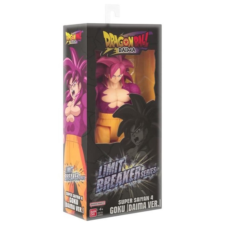 Figurine Limit Breaker - BANDAI - Dragon Ball Daima - 40903 - Super Saiyan 4 Goku (Daima) - 30 cm Figurine Limit Breaker - BANDAI - Dragon Ball Daima - 40903 - Super Saiyan 4 Goku (Daima) - 30 cm