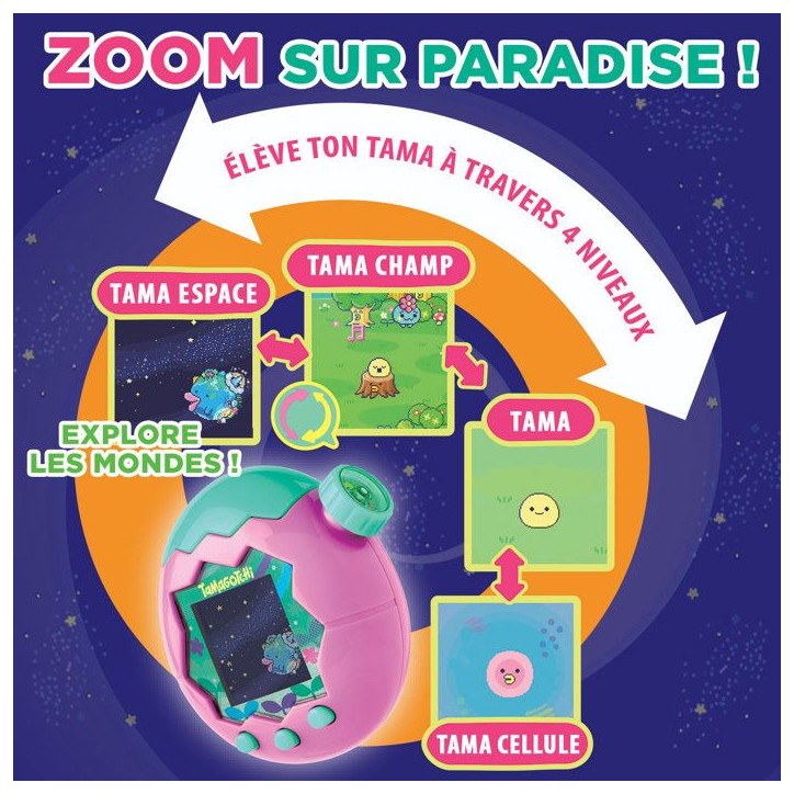 Tamagotchi Paradise - BANDAI - 43421 - Terre Tamagotchi Paradise - BANDAI - 43421 - Terre