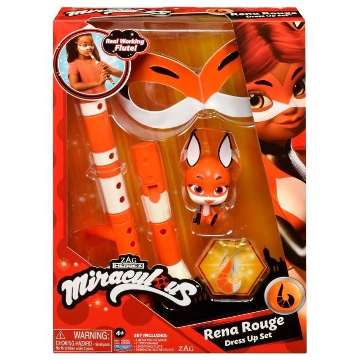 BANDAI - Miraculous Set de transformation - Rena Rouge