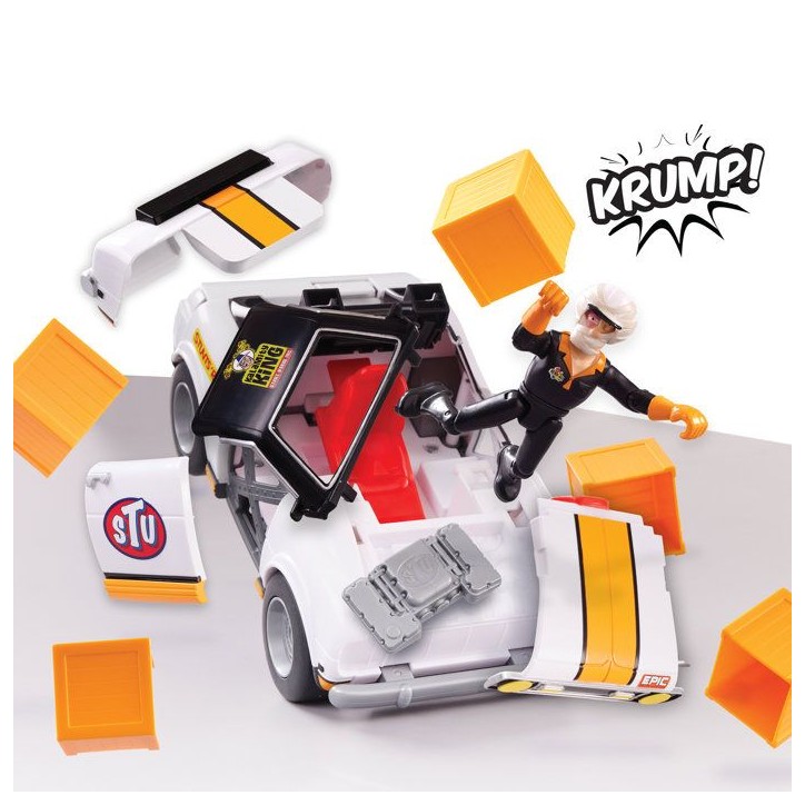 Crash Voiture de course - BANDAI - Stuntman Stu - COSS8200 Crash Voiture de course - BANDAI - Stuntman Stu - COSS8200