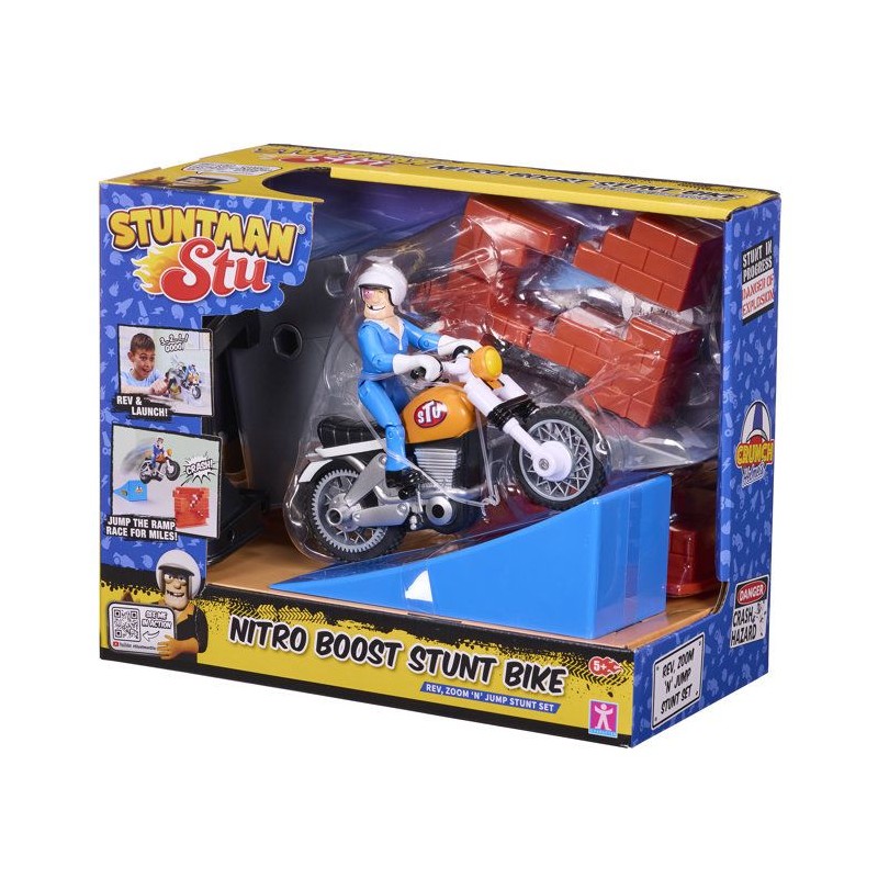 Moto Nitro Boost - BANDAI - Stuntman Stu - COSS8201