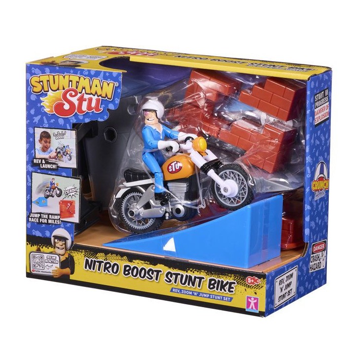 Moto Nitro Boost - BANDAI - Stuntman Stu - COSS8201 Moto Nitro Boost - BANDAI - Stuntman Stu - COSS8201