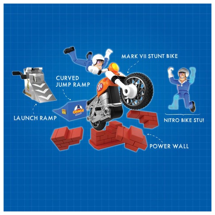 Moto Nitro Boost - BANDAI - Stuntman Stu - COSS8201 Moto Nitro Boost - BANDAI - Stuntman Stu - COSS8201
